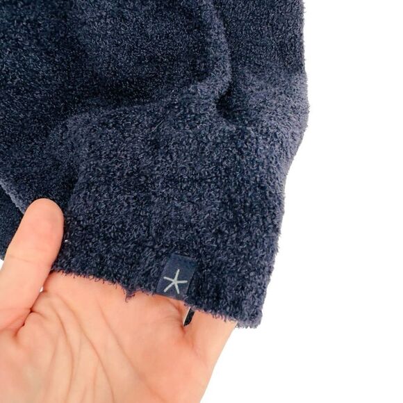 Barefoot Dreams Cozychic lite island wrap in navy indigo size large - Picture 5 of 9